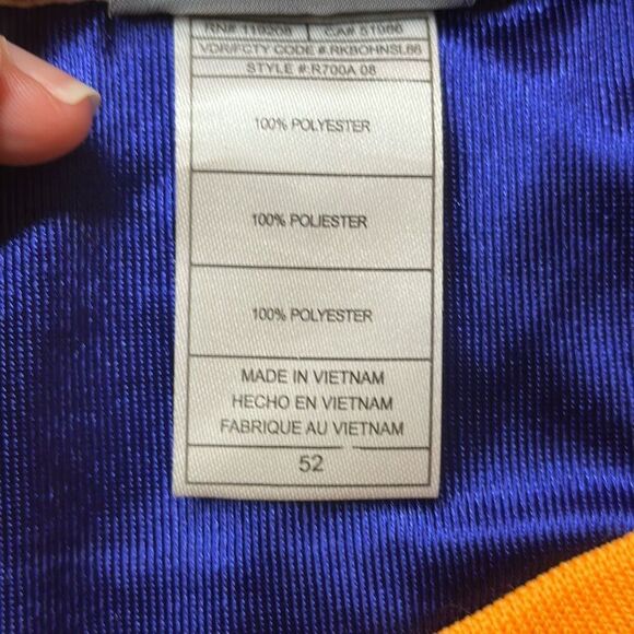 Adrian Peterson #28 Minnesota Vikings NFL Reebok Authentic Jersey Men's Size 52 - Picture 8 of 10